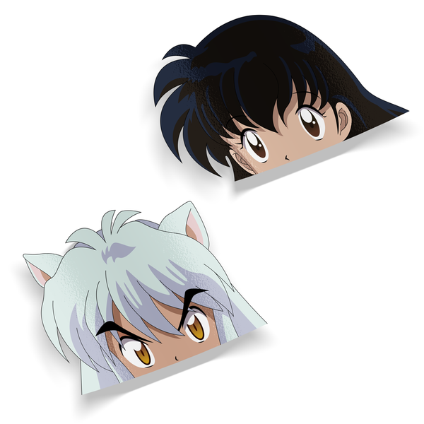 Kagome & Inuyasha Peekers